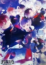 DIABOLIK LOVERS A3 Mini Clear Poster Sakamaki Brothers Anime Collectible