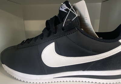 Nike Cortez Black White Low Top Leather Sneaker Men Nike Cortez DM4044-001 2023