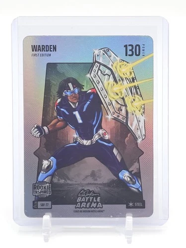 WARDEN 2025 BO JACKSON BATTLE ARENA FIRST EDITION #SBF-77 STEEL 130 Q3735