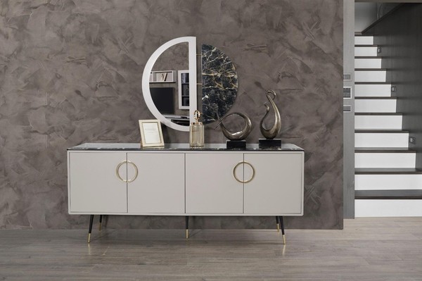 Sideboard Kommoden MöBel Rtv Wohnzimmer Schrank Regal Kommode Tv StäNder Holz-image