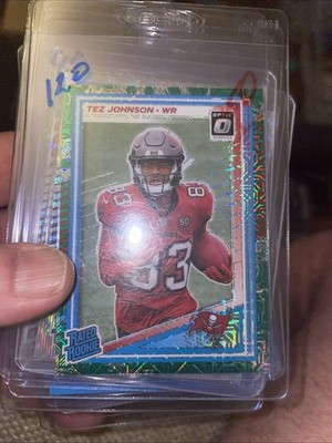 2025 Tez Johnson Prizm Choice Dragon Scale /24 