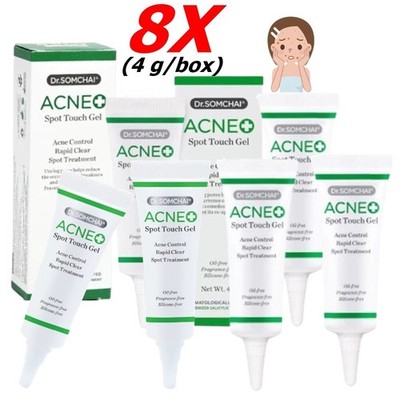 8X Dr.Somchai Acne Spot Touch Gel Clear Reduces Inflammation Anti-Acne Solution