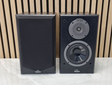 Magnat 144 101 Regallautsprecher Paar Schwarz HiFi Boxen 2-Wege 50/100W Vintage