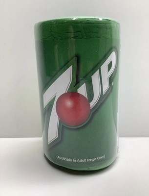 New Large 7Up Donald Trump Celebrity Apprentice Soda Can T-shirt PROMO 2011 Rare