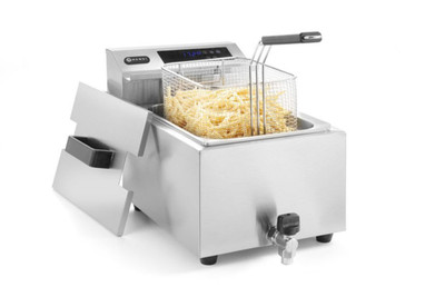 NEW HENDI MASTERCOOK DIGITAL TABLE FRYER FRITTEUSE, 8 LITRE, TOP QUALITY
