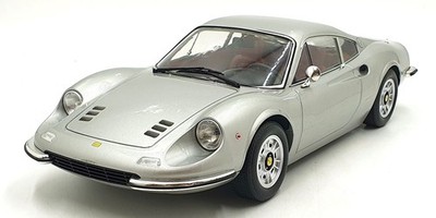 KK Scale 1/12 Scale KKDC120023 - 1973 Ferrari 246 GT Dino - Silver