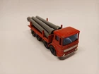 Vintage 1960s Lesney Matchbox Series No 10 RED PIPE TRUCK + 6 Pipes Diecast 1:64