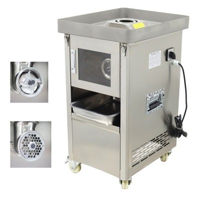 Electric Meat Grinder Meat Mincer Slicer With Tray 110V 2200W 300KG/H 8mm Plate