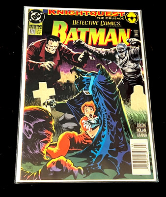 1994 DC COMIC  BATMAN KNIGHTQUEST  # 671 NEWSSTAND GEM MINT HIGH GRADE LOOK!!!