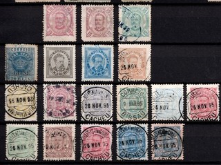 Lot Timbres Anciens avant 1900 Portugal Guinée Portugaise Congo Zambie Zambezia