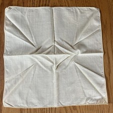 Vintage Cotton Handkerchief Yellow Cottagecore Wedding Hanky