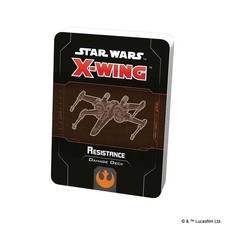 Star Wars X-Wing 2nd Edition Resistance Damage Deck