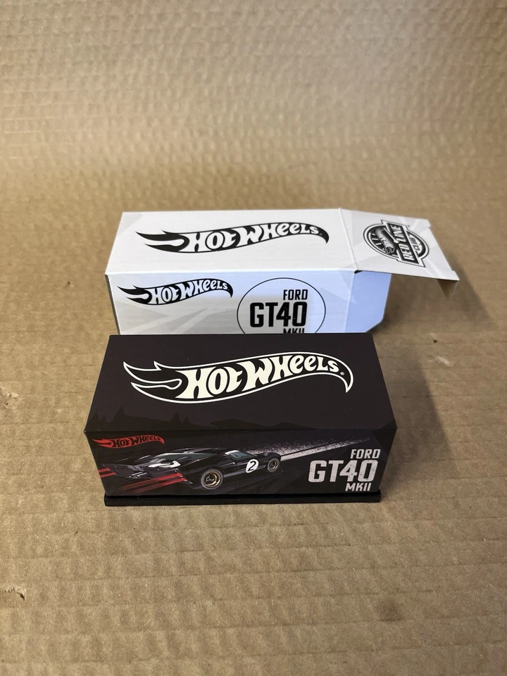 Ford GT40 MKII 1966 1966 exclusivo de Hot Wheels RLC caja sellada de fábrica Foto 3 de 3