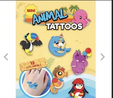 Animal Tattoos, Great For Party Favors 2400 