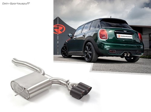 Ragazzon Scarico Sportivo Centrale Mini Cooper F55 2x100mm Affilato In ...