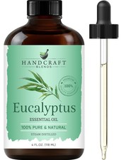Handcraft Blends Eucalyptus Essential Oil Huge 4 Fl Oz 4 Pack of 1