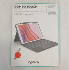 Logitech Combo Touch Gray Keyboard Folio w/Tr...