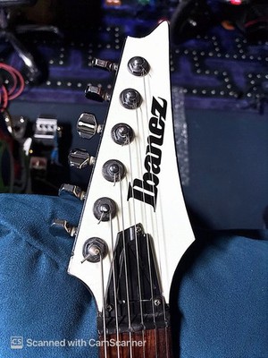 Ibanez RGIR20FE-WH Iron Label 2013 - White Electric Guitar | eBay