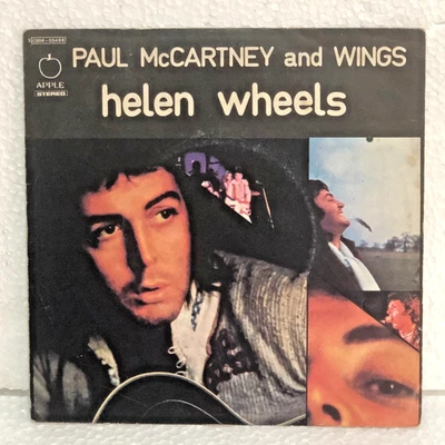 PAUL McCARTNEY & WINGS HELEN WHEELS/COUNTRY DREAMER 7" 45 RPM 1973 APPLE ITALY - Imagen 1 de 4
