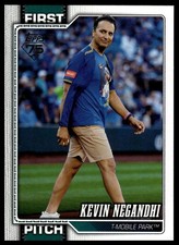 2026 Topps #FP-4 Kevin Negandhi First Pitch
