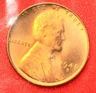 1948-S Lincoln Wheat Cent Penny GEM RED BU From an Original Bank Roll