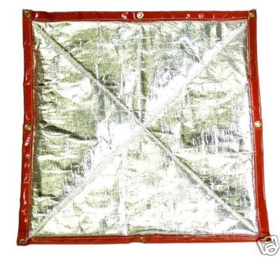 NEW LONGACRE INSULATING FLOOR MAT,FIREPROOF,18X18,64360
