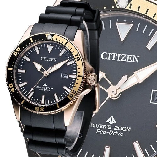Citizen eco drive clearance rose gold mens watch