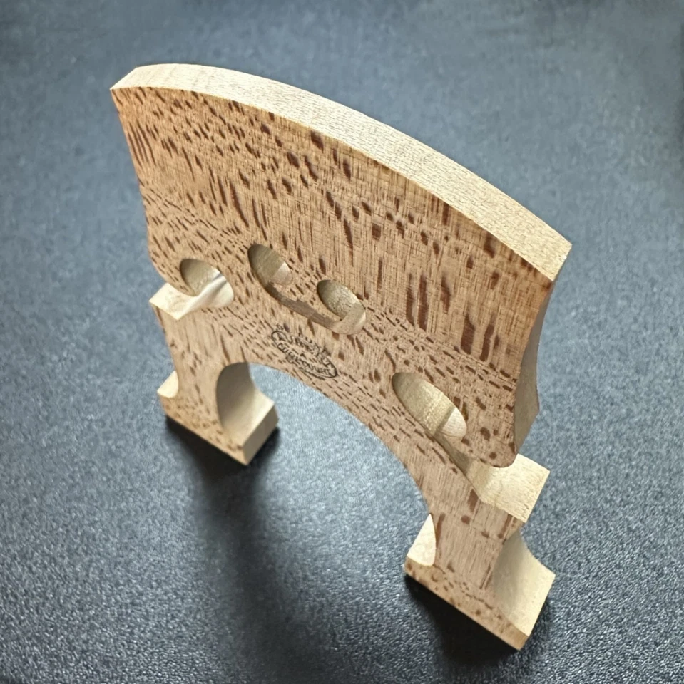 Aubert Cello Bridge  DE LUXE  4/4 Sze Belgian Style ( 90mm-100mm) Fast Shipping - Image 4 of 4