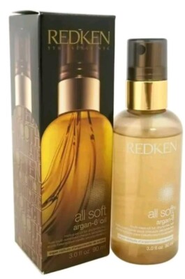 All Soft Argan 6 Multi-Care Oil  for Unisex - 1 oz Oil - Redken -New - Fast Ship