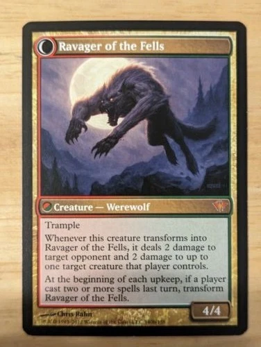 MTG Huntmaster of the Fells / Ravager of the Fells Dark Ascension 140/158 - Image 3 of 4