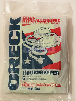 Oreck Kanister Hand Held Staubsauger 6 Beutel
