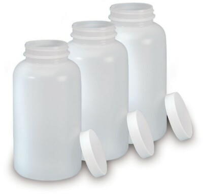 Eastwood Bottle Cups and Lid for Powder Coating Gun - Set of 3!