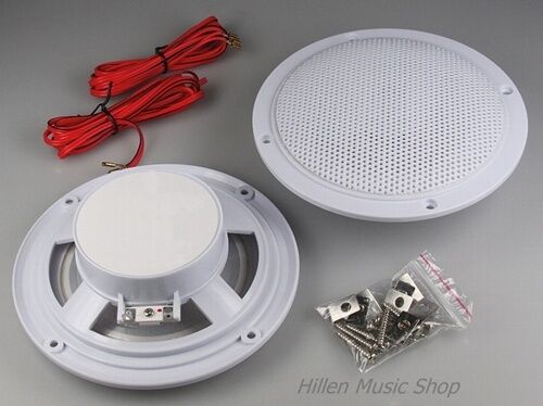 100mm,130mm,165mm Bluetooth ceiling speaker pair bathroom, terrace, wet room - Picture 1 of 12