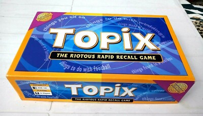 Topix Brettspiel - Das schnelle Rückrufspiel - Cheatwell Games 2005 - vollständig