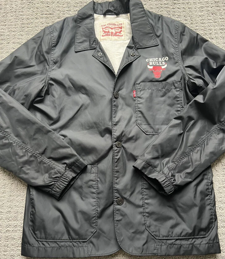 Levis chicago bulls jacket deals