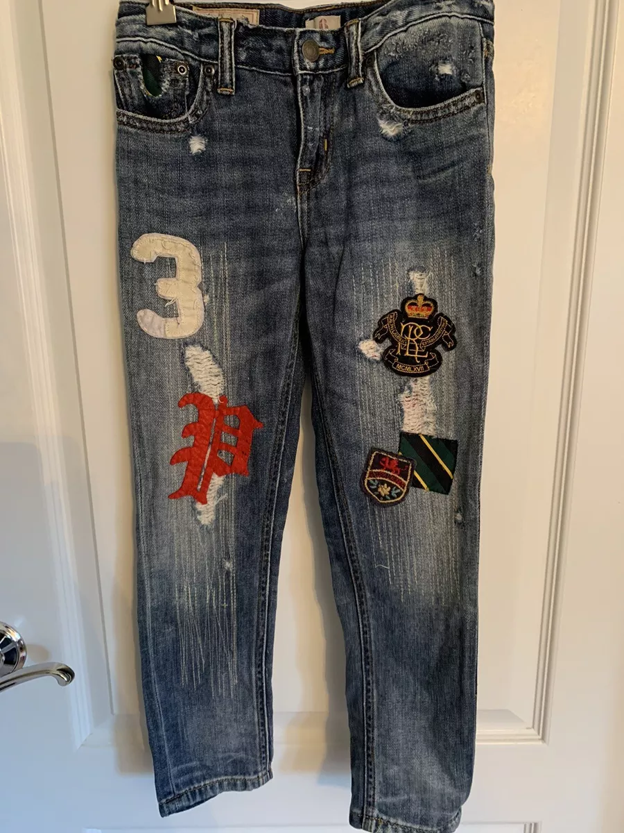 Girls polo deals jeans