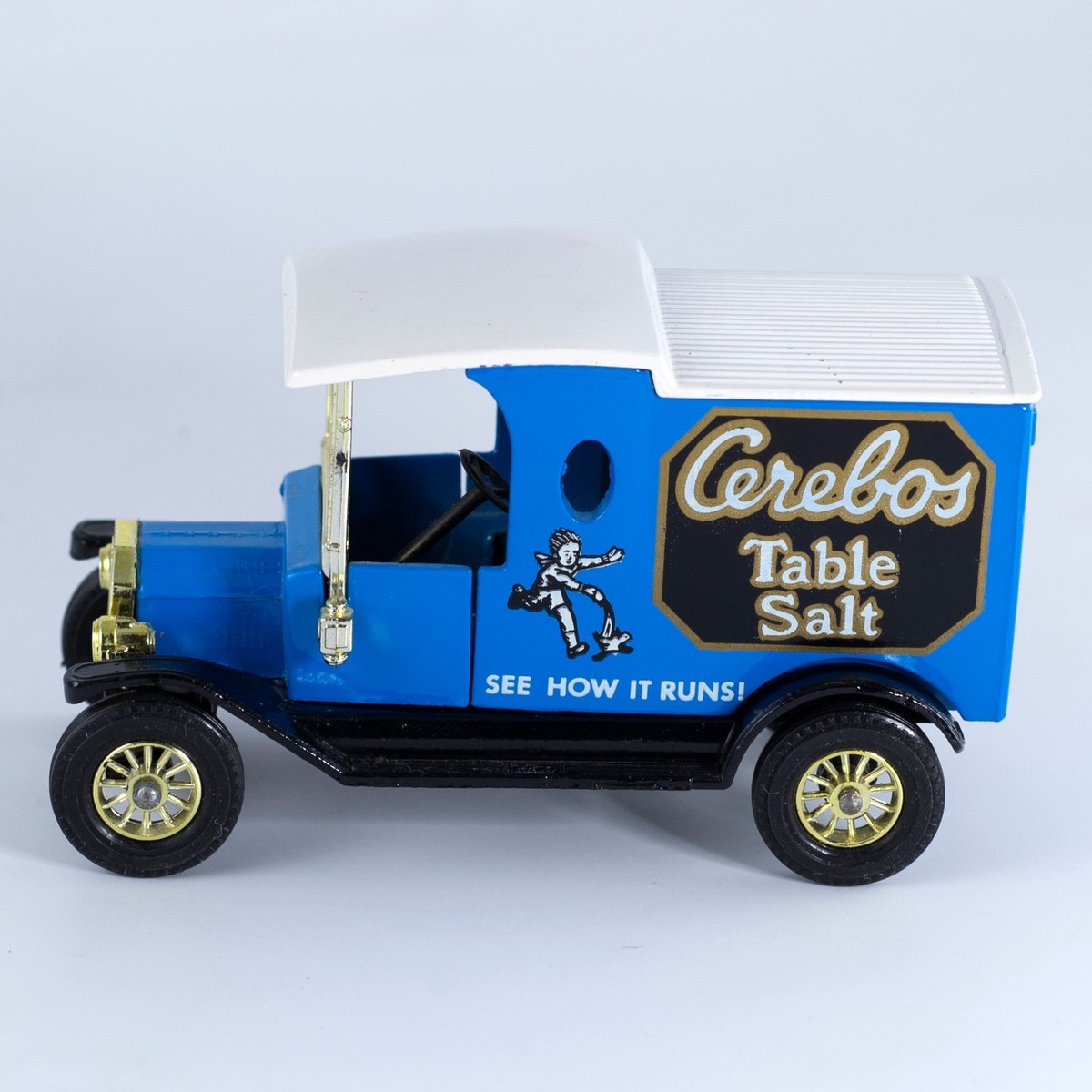 Matchbox Yesteryear Y-12-3 1912 Model T Ford Van Cerebos Salt
