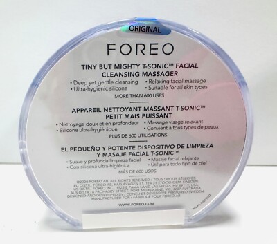 Foreo Luna Play Plus 2 Facial Cleansing Massager, Waterproof, 600