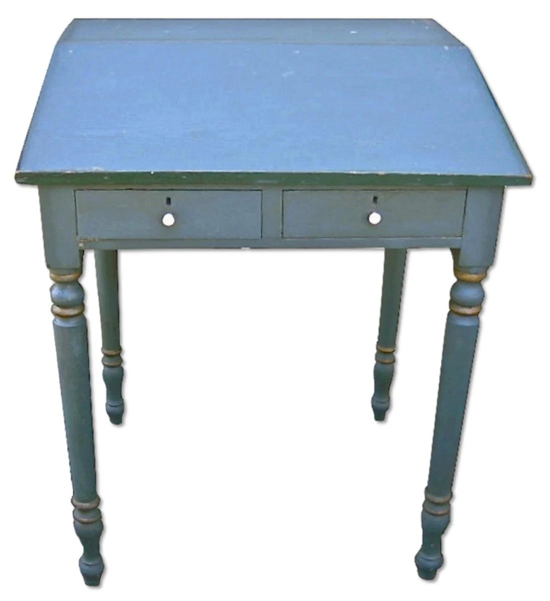 Antique Postmaster Teacher Bob Cratchit Scrooge Tall Slanted Top Standing Desk