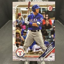 2019 Bowman Draft Diosbel Arias #BD-112 Texas Rangers