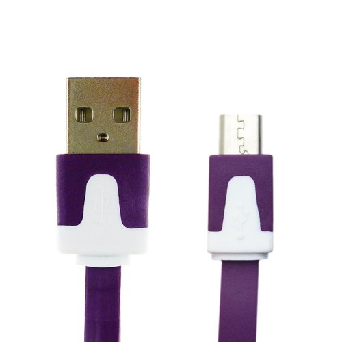 NOODLE Micro USB Data Charger Cable for Samsung Galaxy S6 S4 S3 Note 2 3 HTC One - Picture 4 of 21