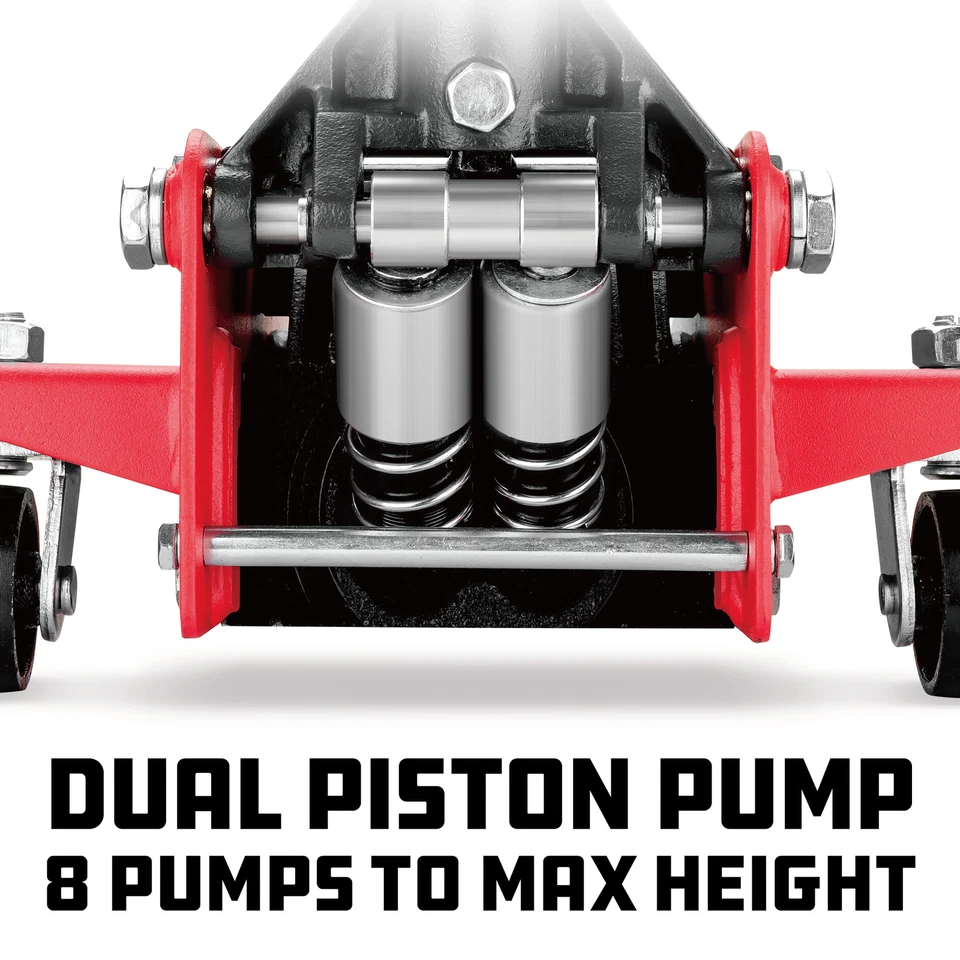 Gato de garaje Powerbuilt de 3 toneladas Powerbuilt de alta resistencia - 620588 Foto 3 de 4