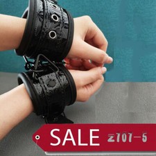Unisex Handcuffs Ankle Shackles Cuffs Restraints Slave Couples Flirt Bondage