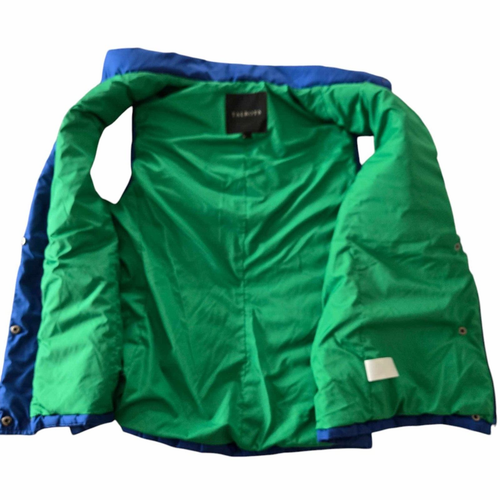Talbots Vest Womens Medium Blue Pockets Duck Down Feather Fill Quilted Puffer - Picture 4 of 13