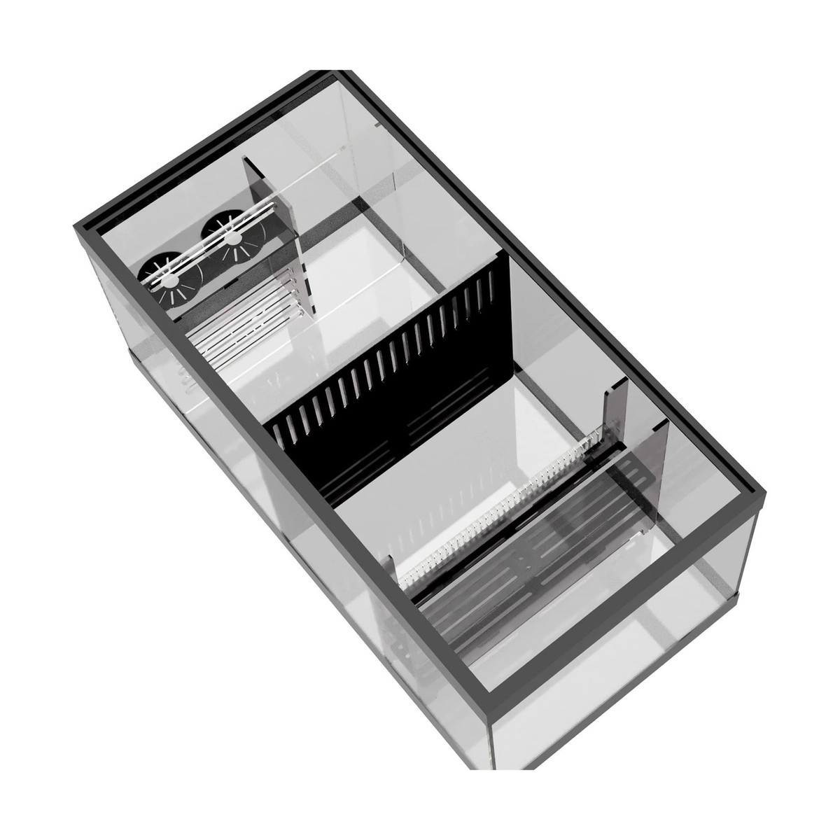 Adjustable Sump Baffle Kit - Refugium Kit for 40 Gallon Breeder