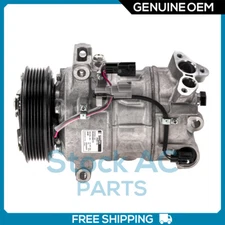 New Sanden OEM A/C Compressor fits Nissan Sentra w/ Sensor 1.8L - 2013 to 2019