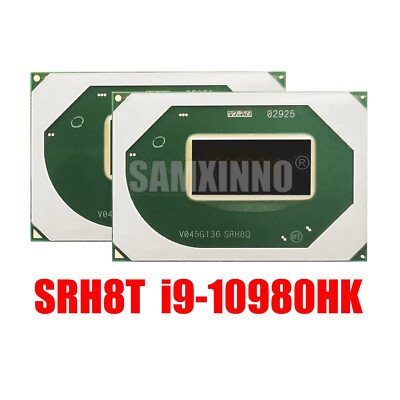 100% New i9 10980HK SRH8T i9-10980HK BGA Chipset