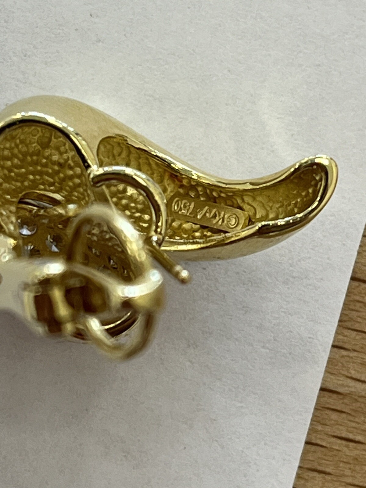 Kurt Wayne 18K Yellow Gold Pave Diamond And Detac… - image 5