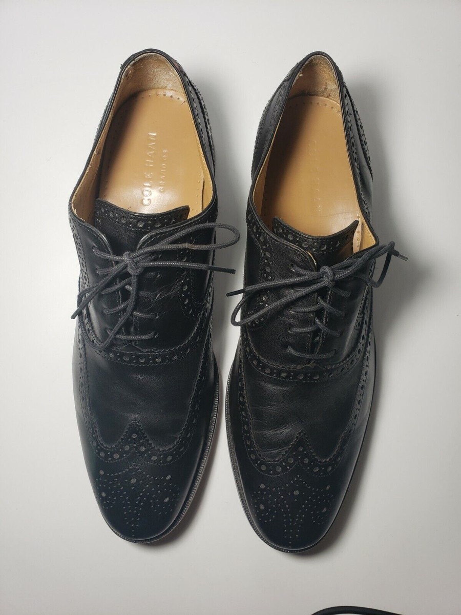 Cole Haan C12914 Cambridge Wing Oxford Black Shoes - Size  display picture 3