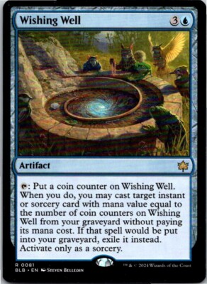 Magic the Gathering Wishing Well Bloomburrow MTG Free Shipping!